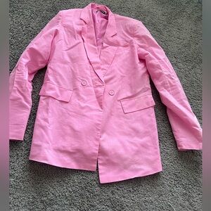 PLT Oversized Pink Blazer